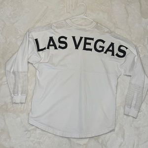 Las Vegas white pullover